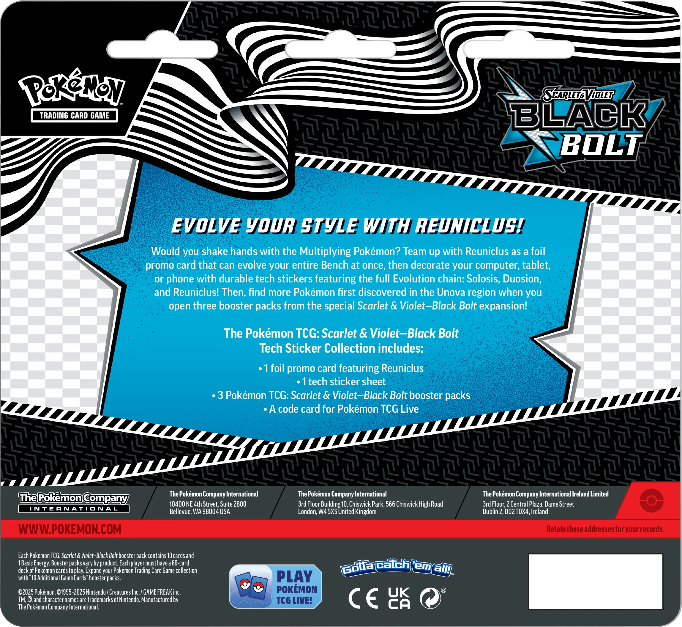 Black Bolt - Tech Sticker Collection - Reuniclus - Image 2