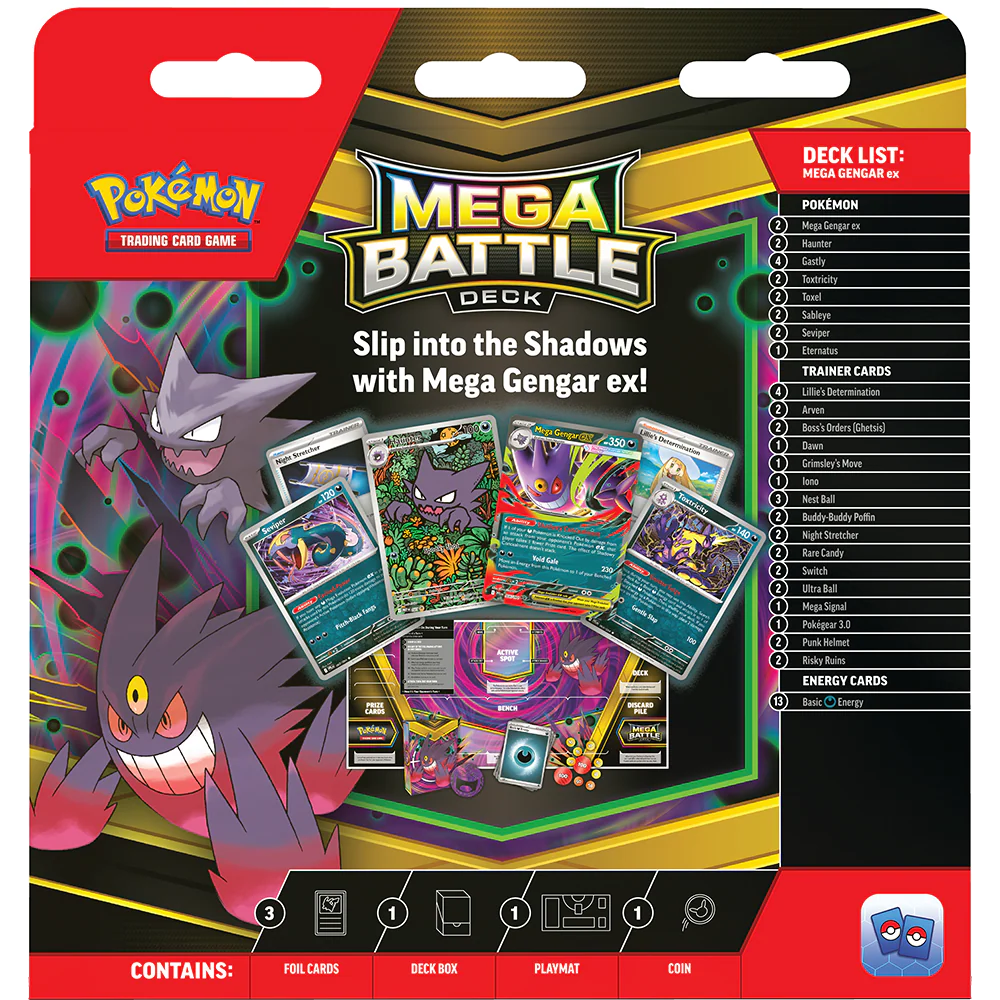 Mega Battle Deck - Mega Gengar & Mega Diancie - Image 3