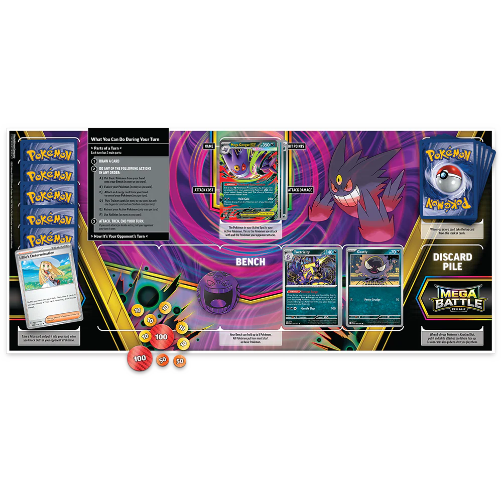 Mega Battle Deck - Mega Gengar & Mega Diancie - Image 4
