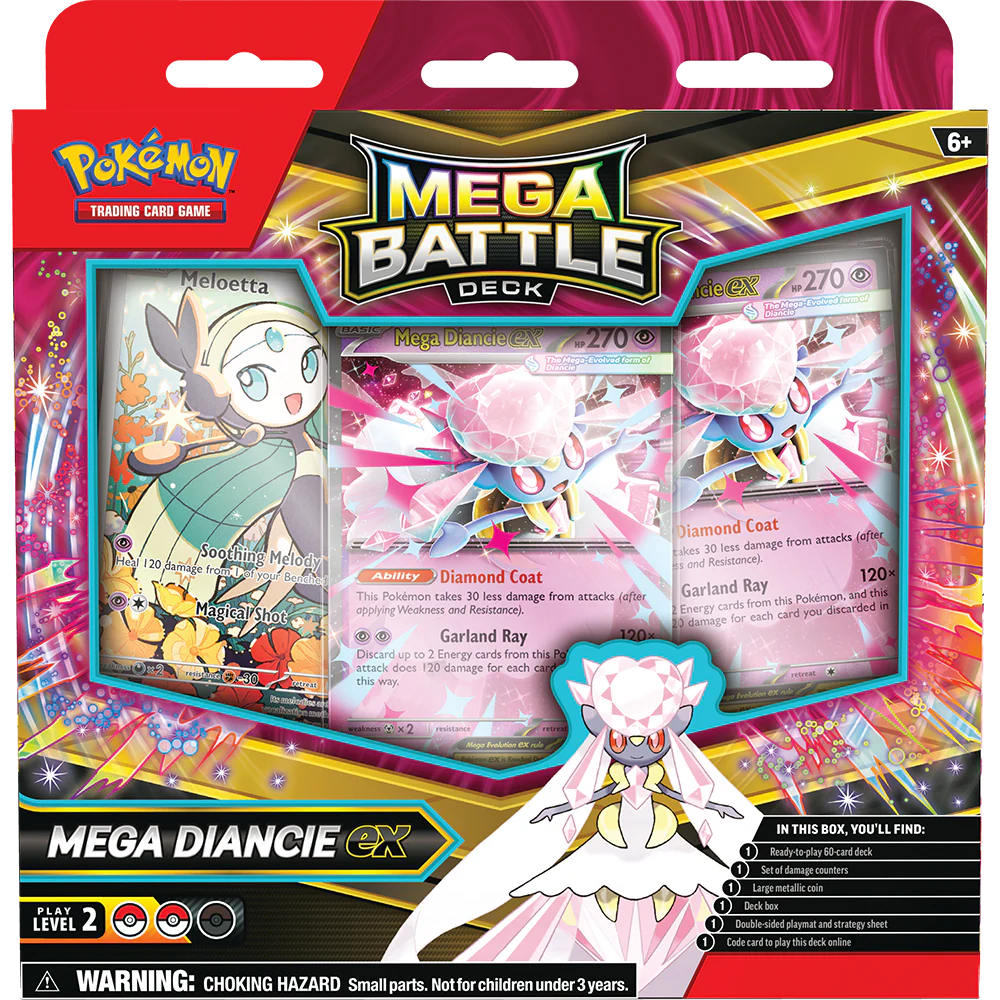 Mega Battle Deck - Mega Gengar & Mega Diancie - Image 5