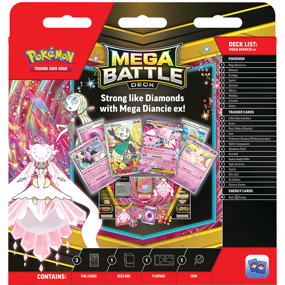 Mega Battle Deck - Mega Gengar & Mega Diancie - Image 6