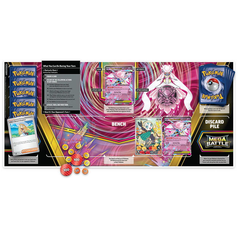 Mega Battle Deck - Mega Gengar & Mega Diancie - Image 7