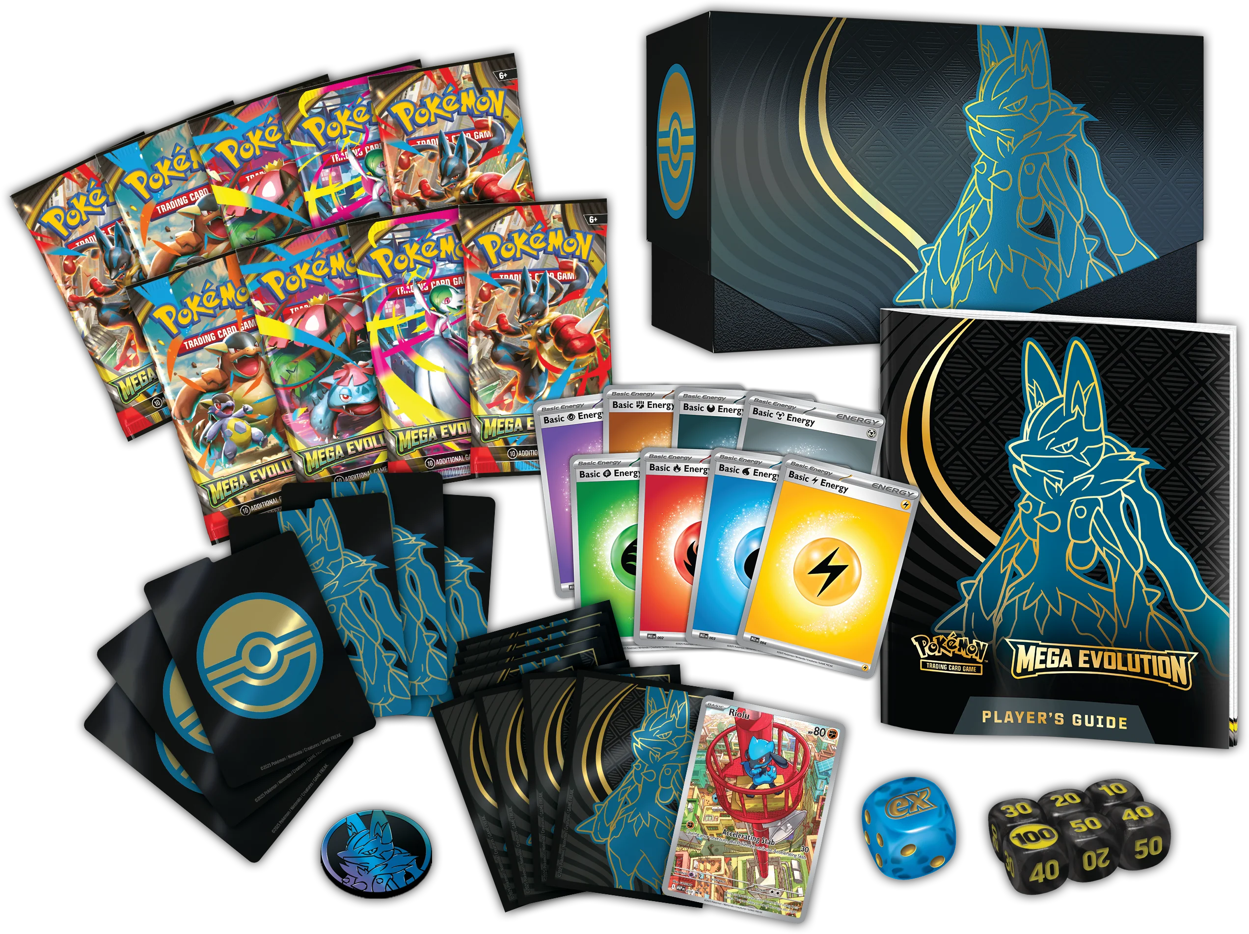 Mega Evolution - Elite Trainer Box (Mega Lucario) - Image 3