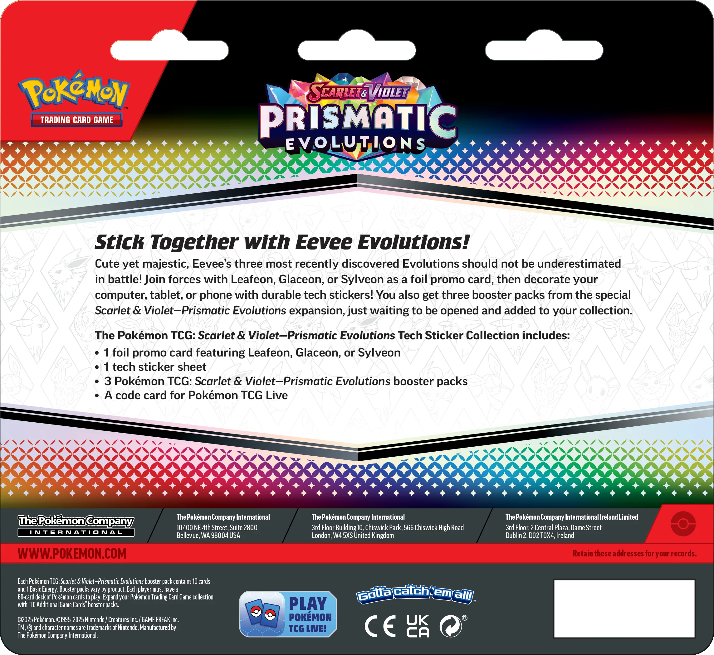 Prismatic Evolutions - Tech Sticker Collection - Image 4