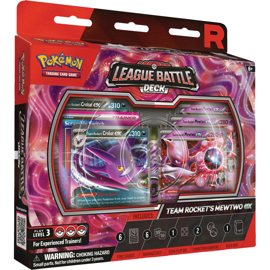 Team Rocket’s Mewtwo ex League Battle Deck